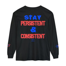Load image into Gallery viewer, VINTAGE STAY P&amp;C LONG SLEEVE TEE BUBBLE GUM (UNISEX)