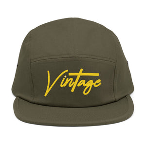 VINTAGE 5 PANEL HAT (GOLD) UNISEX