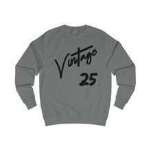 Load image into Gallery viewer, VINTAGE ORIGINALS (ALL BLACK) UNISEX SWEATSHIRT