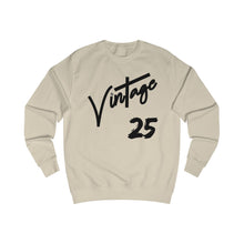 Load image into Gallery viewer, VINTAGE ORIGINALS (ALL BLACK) UNISEX SWEATSHIRT