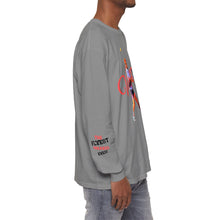 Load image into Gallery viewer, VINTAGE THE FLYEST (UNISEX) LONG SLEEVE TEE BLACK AND INFERED