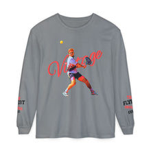 Load image into Gallery viewer, VINTAGE THE FLYEST (UNISEX) LONG SLEEVE TEE BLACK AND INFERED