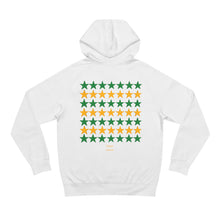 Load image into Gallery viewer, VINTAGE STARS AND STRIPES LEMON LIME HOODIE (UNISEX)