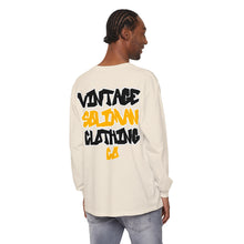 Load image into Gallery viewer, VINATGE WILD STYLE BLACK AND GOLD LONG SLEEVE