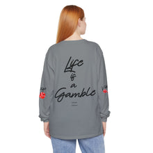 Load image into Gallery viewer, VINTAGE LIFE IS A GAMBLE (UNISEX) BLACK INK