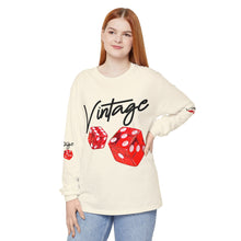 Load image into Gallery viewer, VINTAGE LIFE IS A GAMBLE (UNISEX) BLACK INK