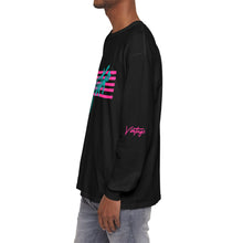 Load image into Gallery viewer, VINTAGE STARS AND STRIPES LONG SLEEVE (UNISEX) SOUTH BEACH INK