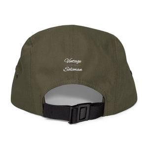 VINTAGE 5 PANEL HAT (WHITE) UNISEX