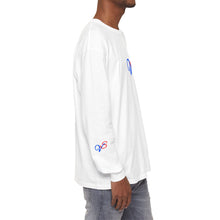 Load image into Gallery viewer, VINTAGE STAY P&amp;C LONG SLEEVE TEE BUBBLE GUM (UNISEX)
