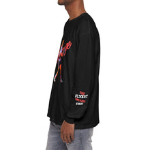 Load image into Gallery viewer, VINTAGE THE FLYEST (UNISEX) LONG SLEEVE TEE WHITE AND INFERED