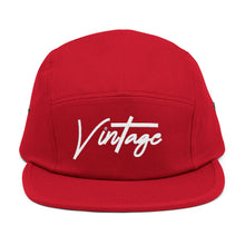 Load image into Gallery viewer, VINTAGE 5 PANEL HAT (WHITE) UNISEX