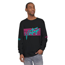 Load image into Gallery viewer, VINTAGE STARS AND STRIPES LONG SLEEVE (UNISEX) SOUTH BEACH INK