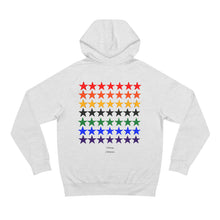 Load image into Gallery viewer, VINTAGE STARS AND STRIPES ROYGBIV (BLACK)