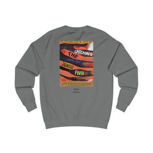 VINTAGE SPIKE'S DOUBLE FEATURE (BLACK INK) UNISEX SWEATSHIRT