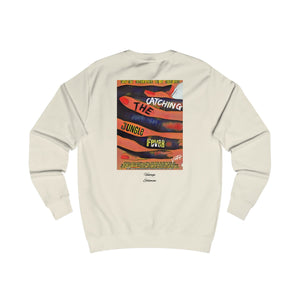 VINTAGE SPIKE'S DOUBLE FEATURE (BLACK INK) UNISEX SWEATSHIRT