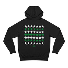 Load image into Gallery viewer, VINTAGE STARS AND STRIPES WHITE AND GREEN HOODIE (UNISEX)