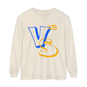 VINTAGE WILD STYLE ROYAL AND GOLD LONG SLEEVE