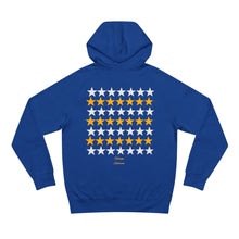 Load image into Gallery viewer, VINTAGE STARS AND STRIPES UNISEX HOODIE (WHITE AND GOLD)