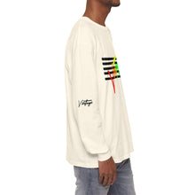 Load image into Gallery viewer, VINTAGE STARS AND STRIPES LONG SLEEVE (UNISEX) ROY G BIV &amp; BLACK INK