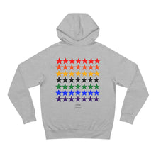 Load image into Gallery viewer, VINTAGE STARS AND STRIPES ROYGBIV (BLACK)