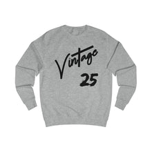 Load image into Gallery viewer, VINTAGE ORIGINALS (ALL BLACK) UNISEX SWEATSHIRT