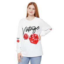 Load image into Gallery viewer, VINTAGE LIFE IS A GAMBLE (UNISEX) BLACK INK