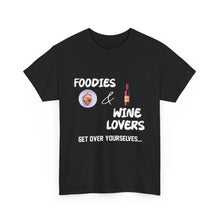 Load image into Gallery viewer, TEES BY SUPA FOODIES AND WINE LOVERS (WHITE)