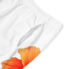 Load image into Gallery viewer, VINTAGE (WELCOME TO BOTANY 101 ORANGE FLOWER) ON WHITE SHORTS