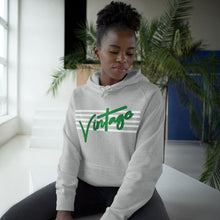 Load image into Gallery viewer, VINTAGE STARS AND STRIPES WHITE AND GREEN HOODIE (UNISEX)