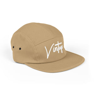VINTAGE 5 PANEL HAT (WHITE) UNISEX