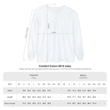 Load image into Gallery viewer, VINTAGE STARS AND STRIPES LONG SLEEVE (UNISEX) GREEN AND ORANGE INK