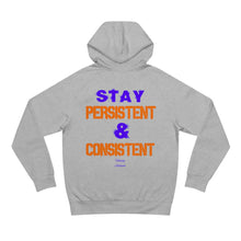 Load image into Gallery viewer, VINTAGE PERCON PURPLE AND ORANGE (UNISEX HOODIE)