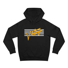 Load image into Gallery viewer, VINTAGE STARS AND STRIPES UNISEX HOODIE (WHITE AND GOLD)