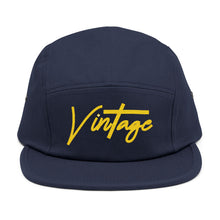 Load image into Gallery viewer, VINTAGE 5 PANEL HAT (GOLD) UNISEX