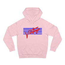 Load image into Gallery viewer, VINTAGE STARS AND STRIPES BLUE AND RED (UNISEX) HOODIE