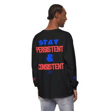 Load image into Gallery viewer, VINTAGE STAY P&amp;C LONG SLEEVE TEE BUBBLE GUM (UNISEX)