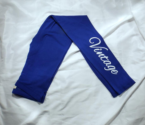 Vintage Leggings (Royal Blue) (CLEARANCE)