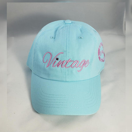 Vintage Dad Hat Mint and Pink