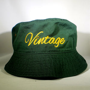 Vintage Bucket Hat Hunter Green (PRE ORDER ONLY )